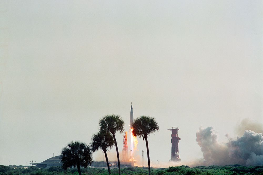 The Launch of Mercury-Atlas 9 on May 15 - 1963 art print by NASA for $57.95 CAD