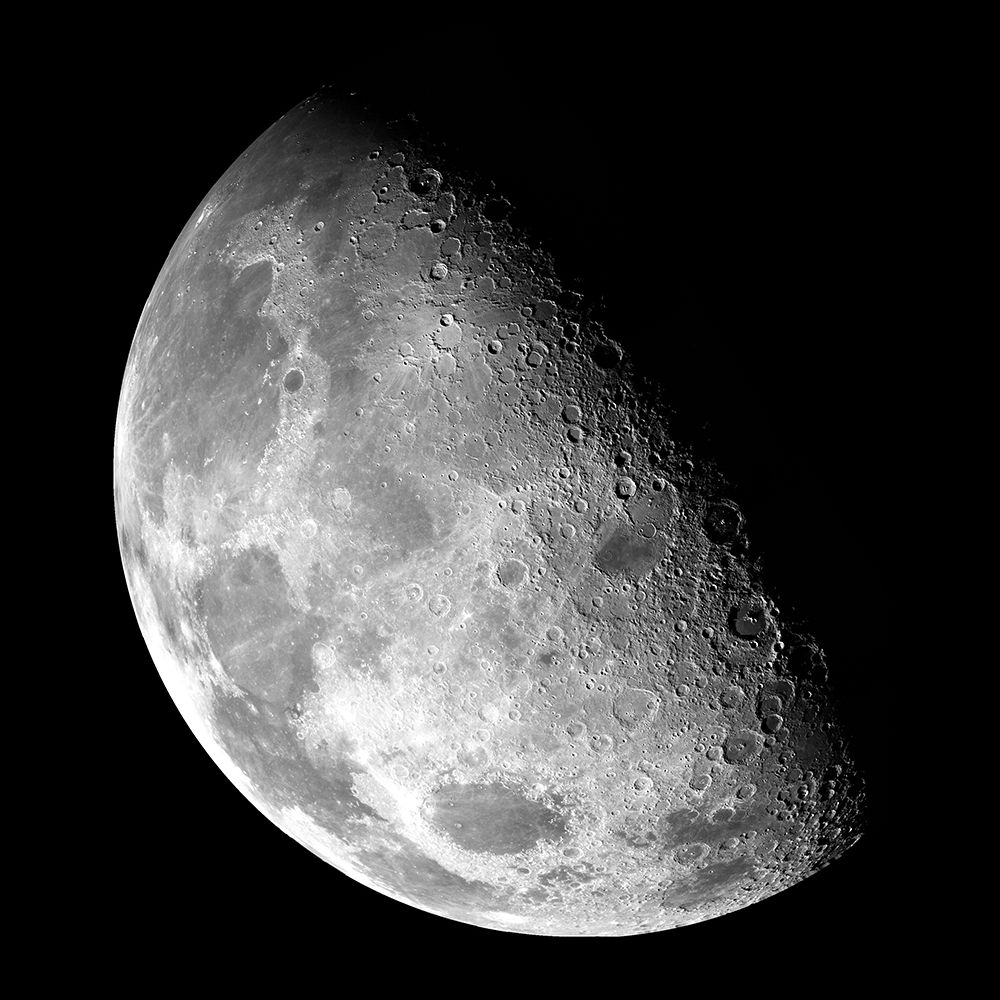 The Moons North Pole art print by NASA for $57.95 CAD