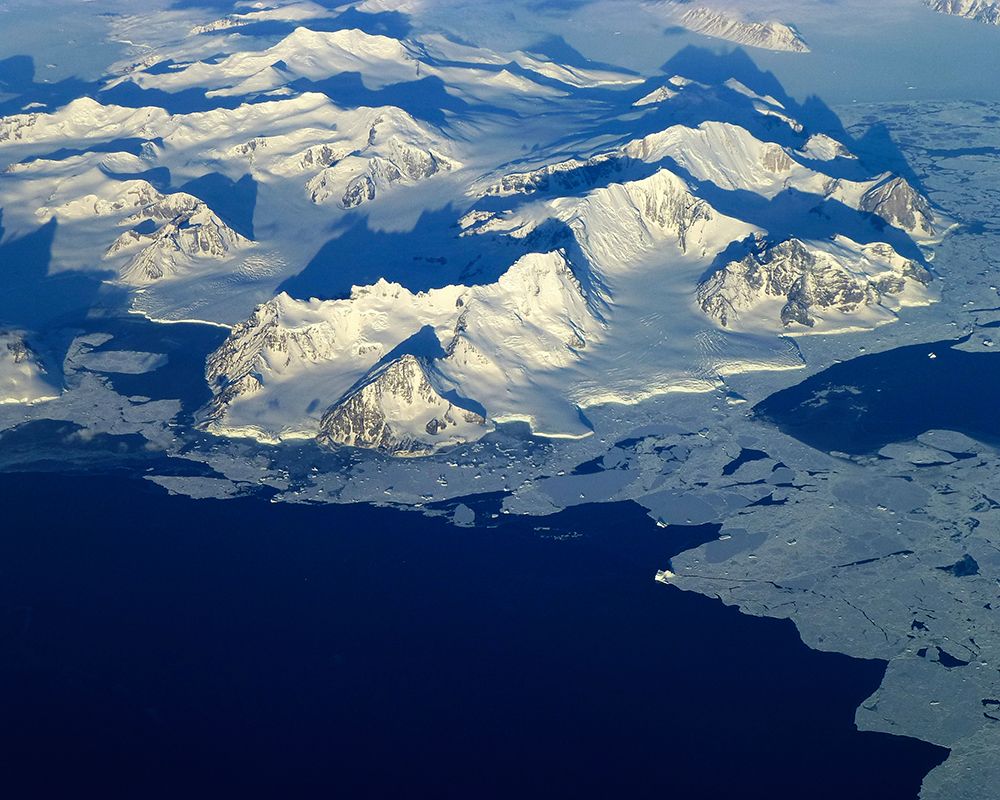The Northern Antarctic Peninsula Viewed from Space art print by NASA for $57.95 CAD