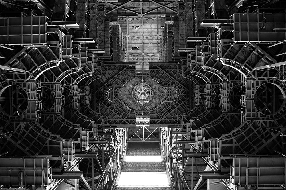 The Vehicle Assembly Building at Kennedy Space Center in Florida art print by NASA for $57.95 CAD