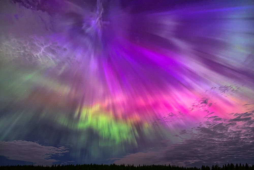 Northern Lights III art print by Jim Cumming for $57.95 CAD