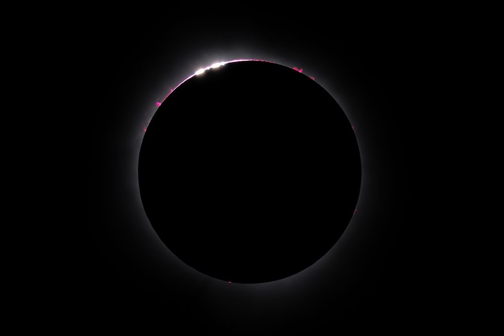 Bailys Beads and Prominences art print by Jim Cumming for $57.95 CAD