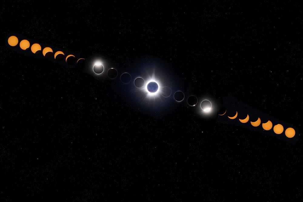 Total Solar Eclipse I art print by Jim Cumming for $57.95 CAD