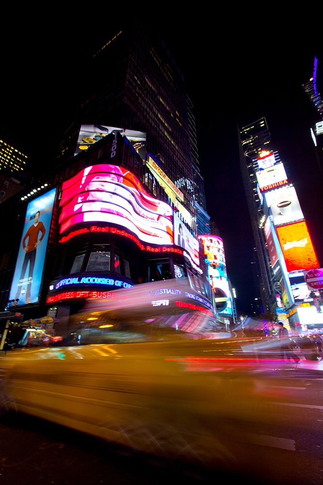 Time Square by Night art print by Praxis Studio for $57.95 CAD
