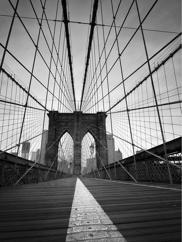 Brooklyn Bridge art print by Praxis Studio for $57.95 CAD
