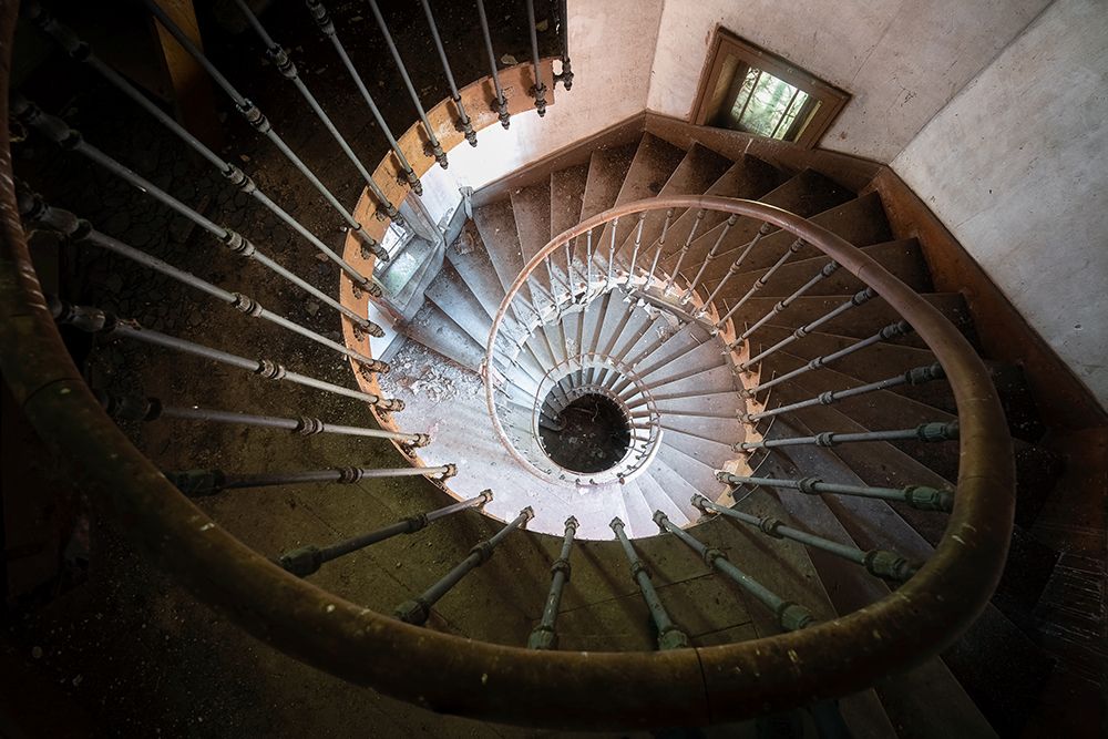Spiral Stairs art print by Roman Robroek for $57.95 CAD