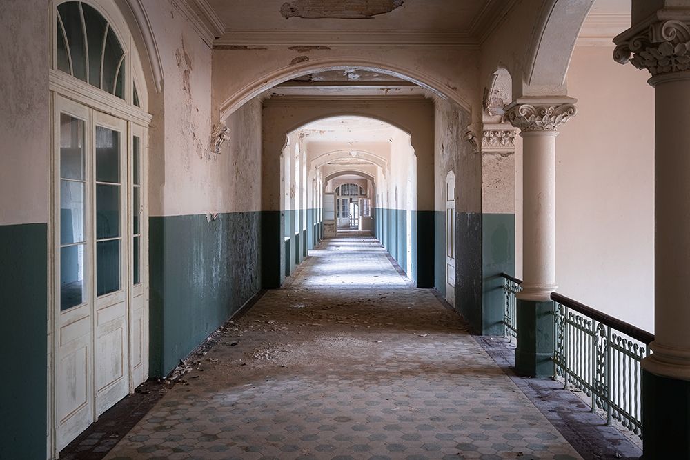 Long Hallway art print by Roman Robroek for $57.95 CAD