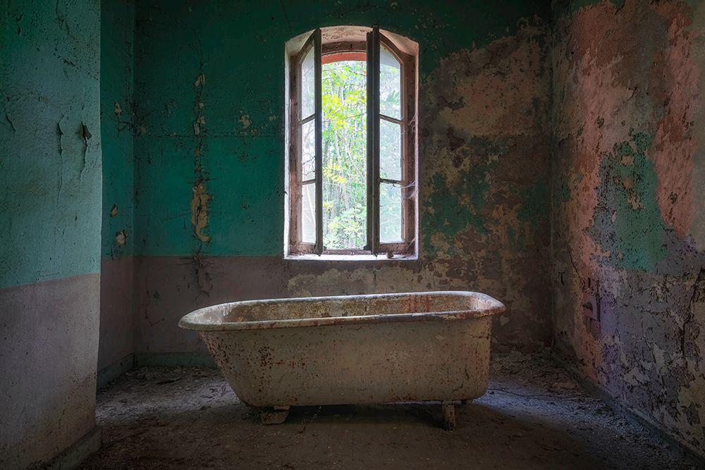 Dark and Creepy Bath art print by Roman Robroek for $57.95 CAD