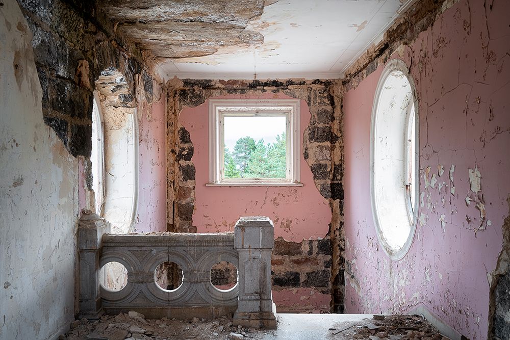 Pink Hall art print by Roman Robroek for $57.95 CAD