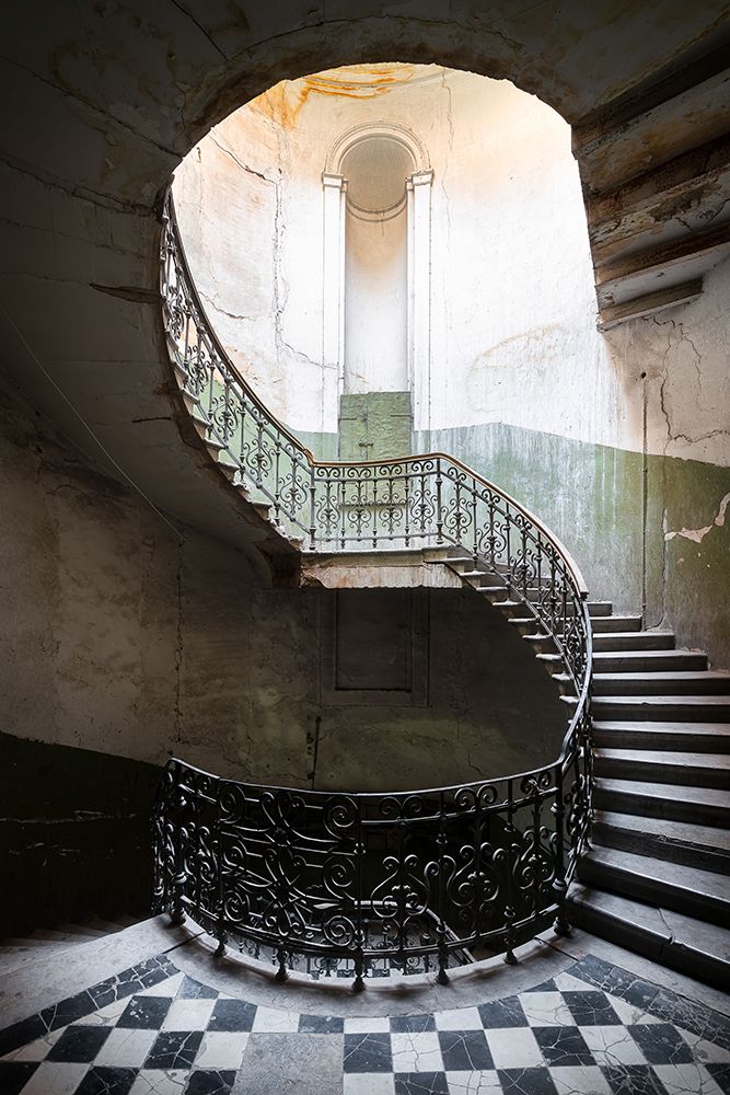 Spiral Staircase art print by Roman Robroek for $57.95 CAD