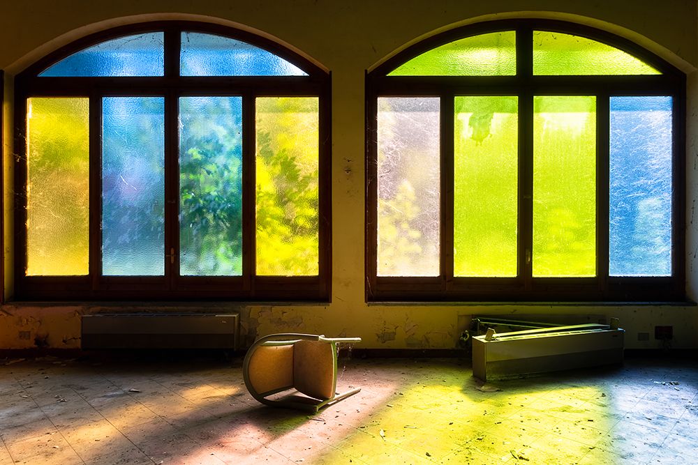 Colorful Window art print by Roman Robroek for $57.95 CAD