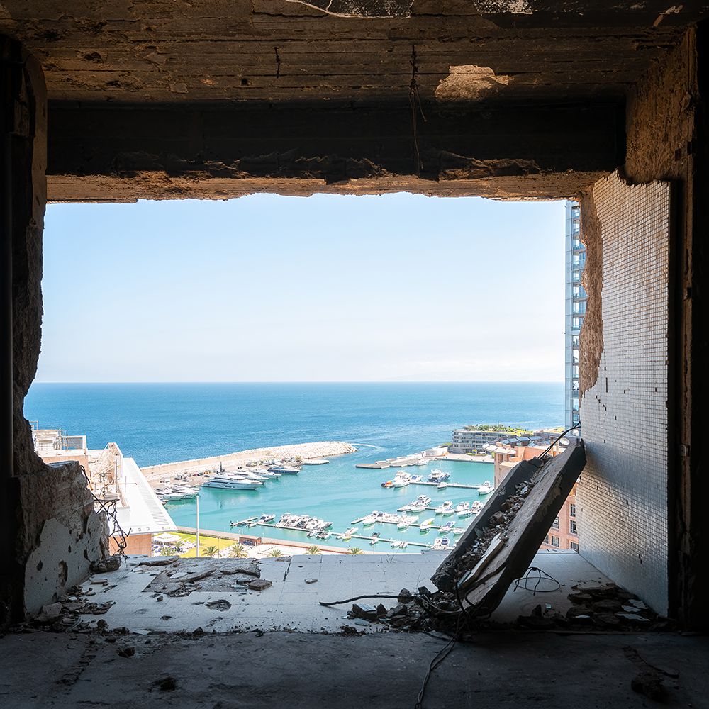 Broken Sea View art print by Roman Robroek for $57.95 CAD