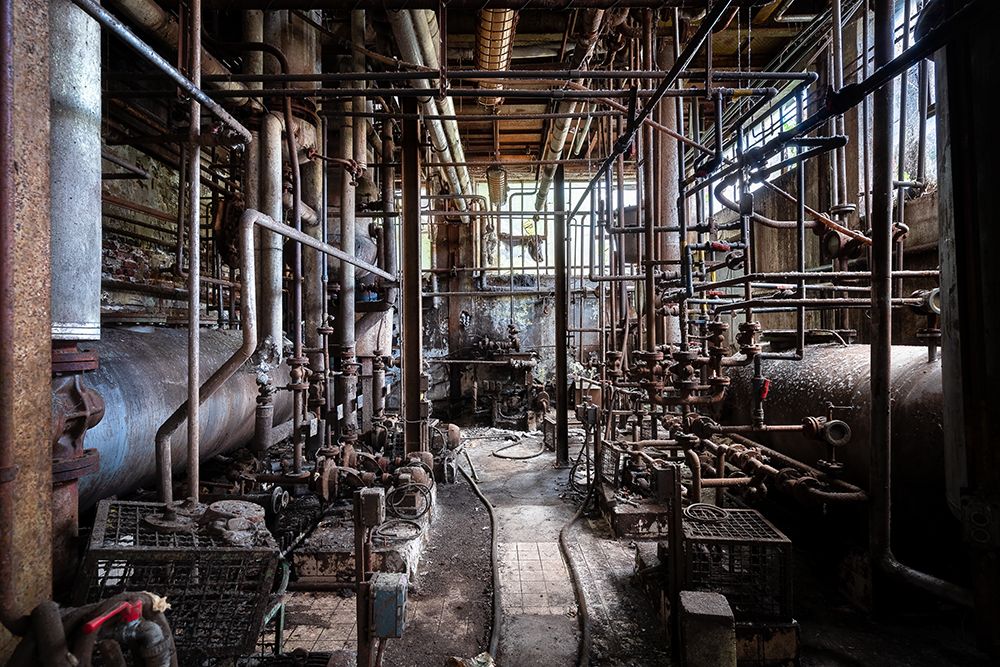 Dark Industry art print by Roman Robroek for $57.95 CAD