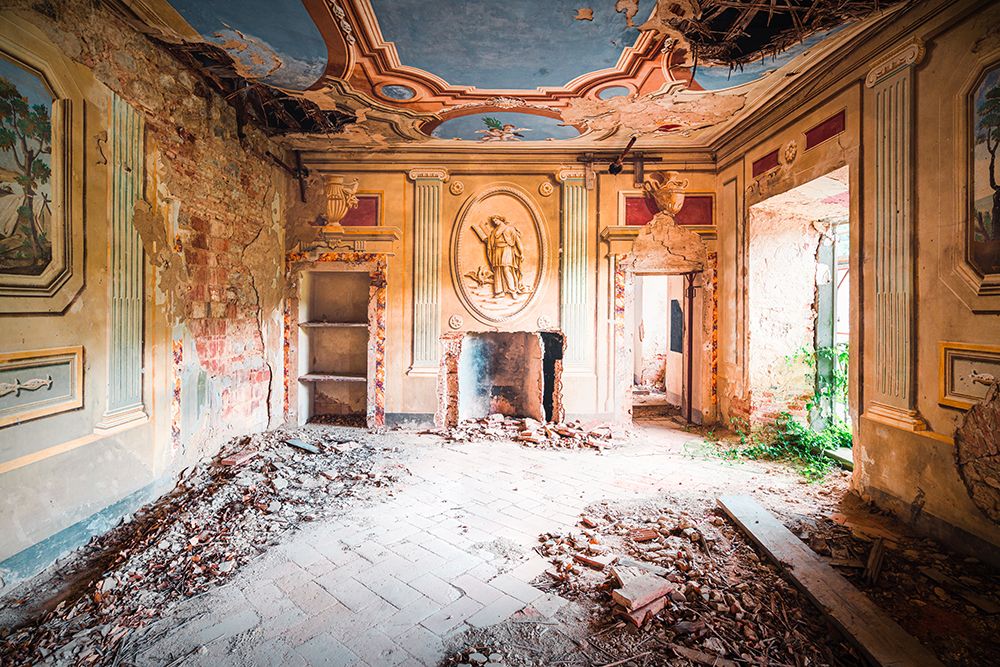 Frescoed art print by Roman Robroek for $57.95 CAD