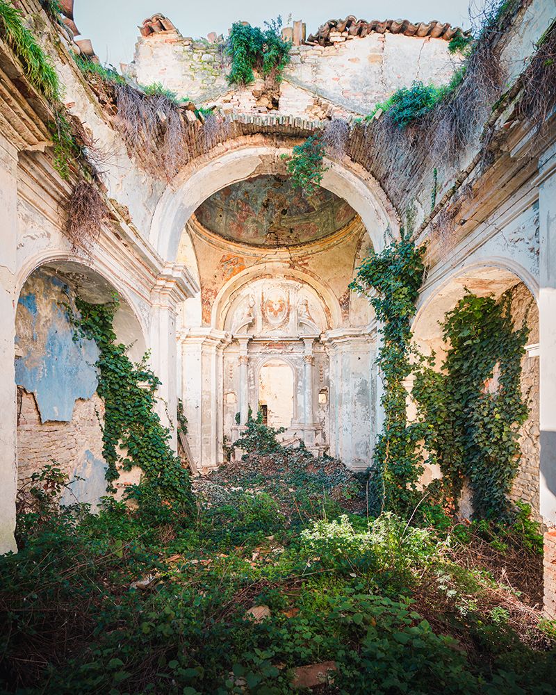 Broken Church art print by Roman Robroek for $57.95 CAD
