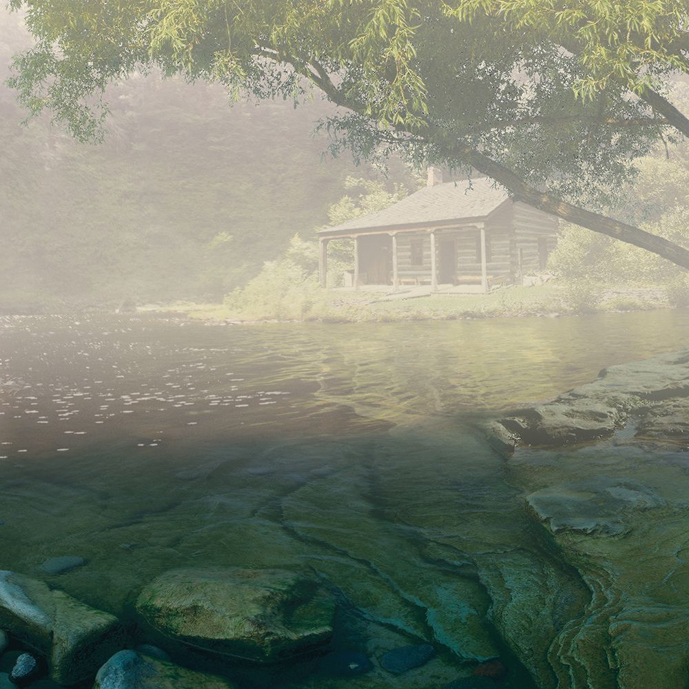 Lake Front Pondering art print by Steve Hunziker for $57.95 CAD