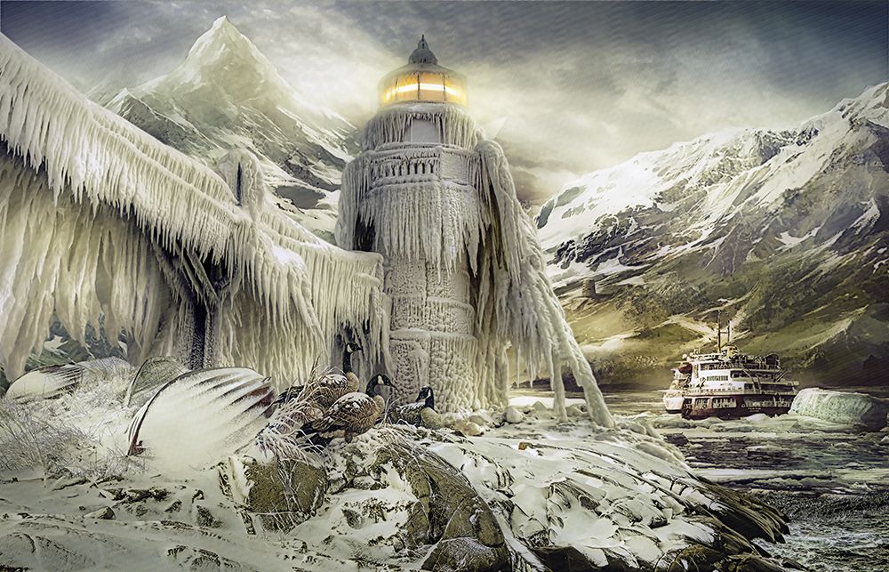 Intripid art print by Steve Hunziker for $57.95 CAD