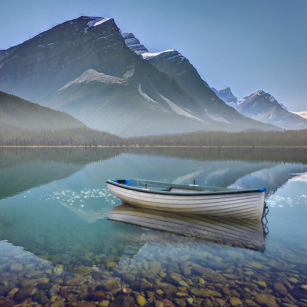 Aquatic Pondering I art print by Steve Hunziker for $57.95 CAD