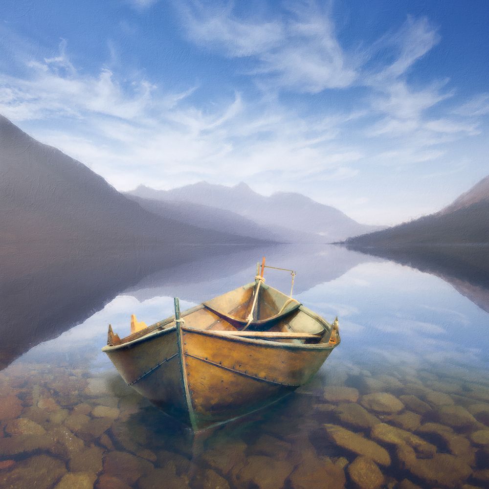 Aquatic Pondering II art print by Steve Hunziker for $57.95 CAD