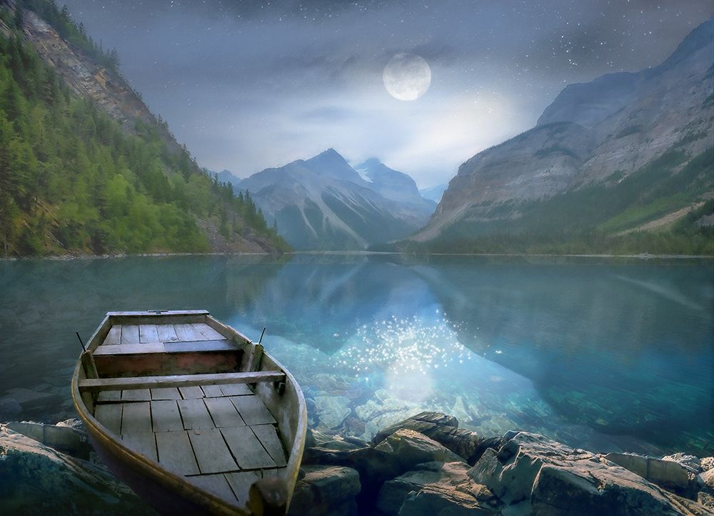 Aquatic Pondering III art print by Steve Hunziker for $57.95 CAD