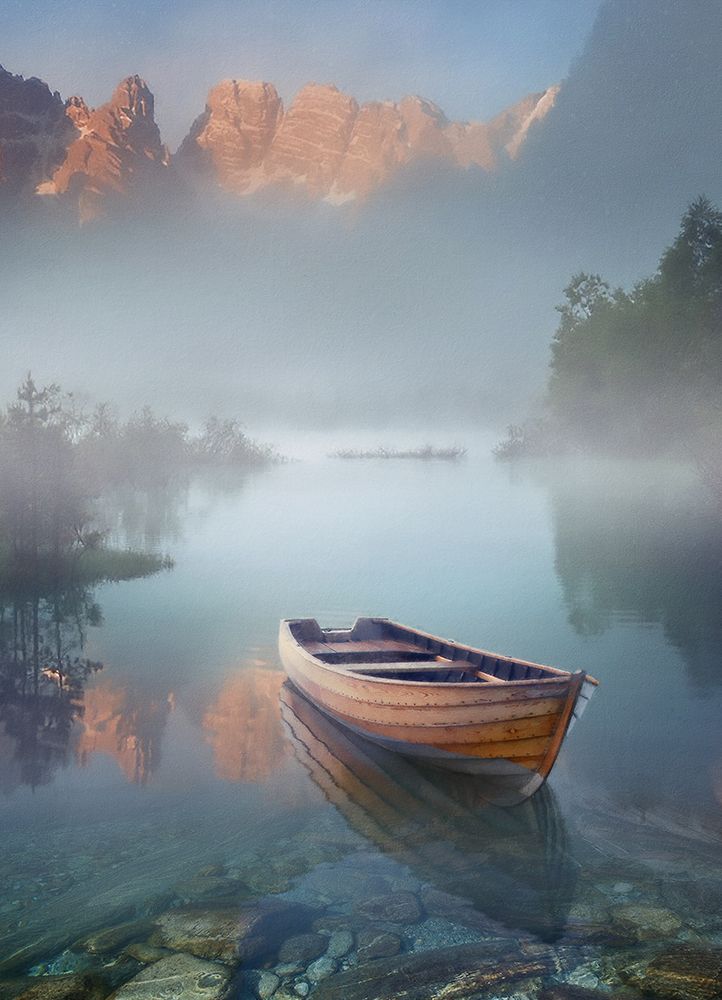 Aquatic Pondering V art print by Steve Hunziker for $57.95 CAD