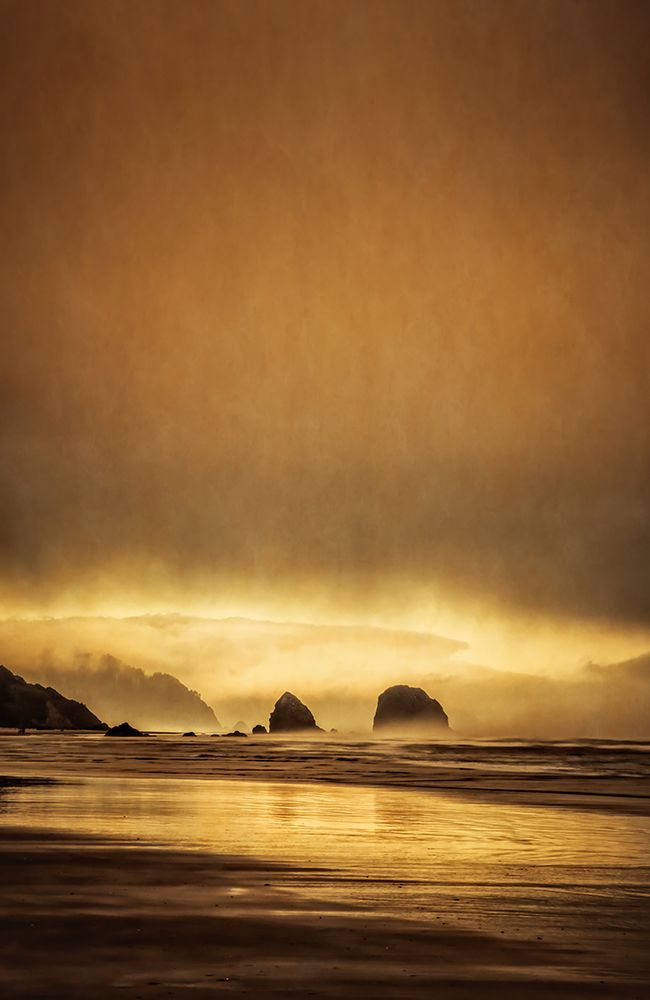Sea Stacks at Sunset art print by Don Schwartz for $57.95 CAD