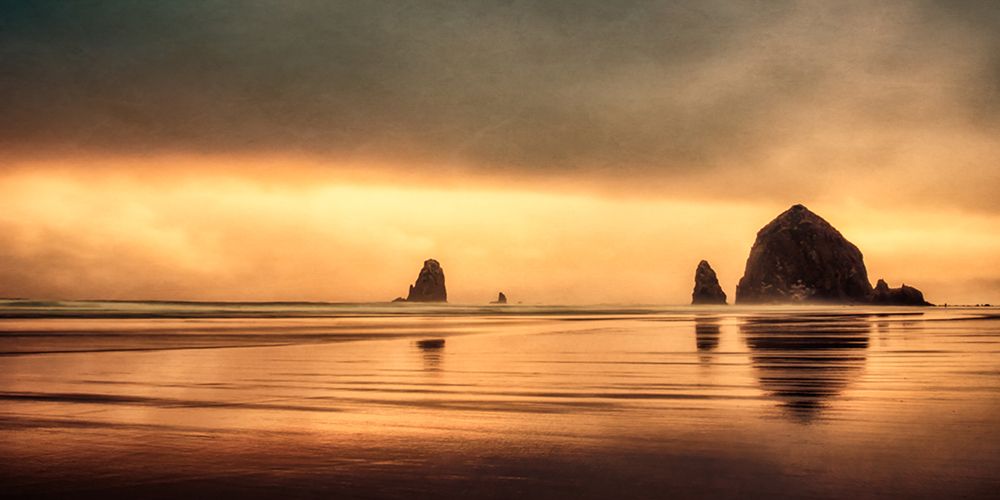 Haystack Sunset art print by Don Schwartz for $57.95 CAD
