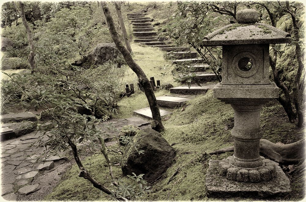 Lantern along the Path art print by Don Schwartz for $57.95 CAD