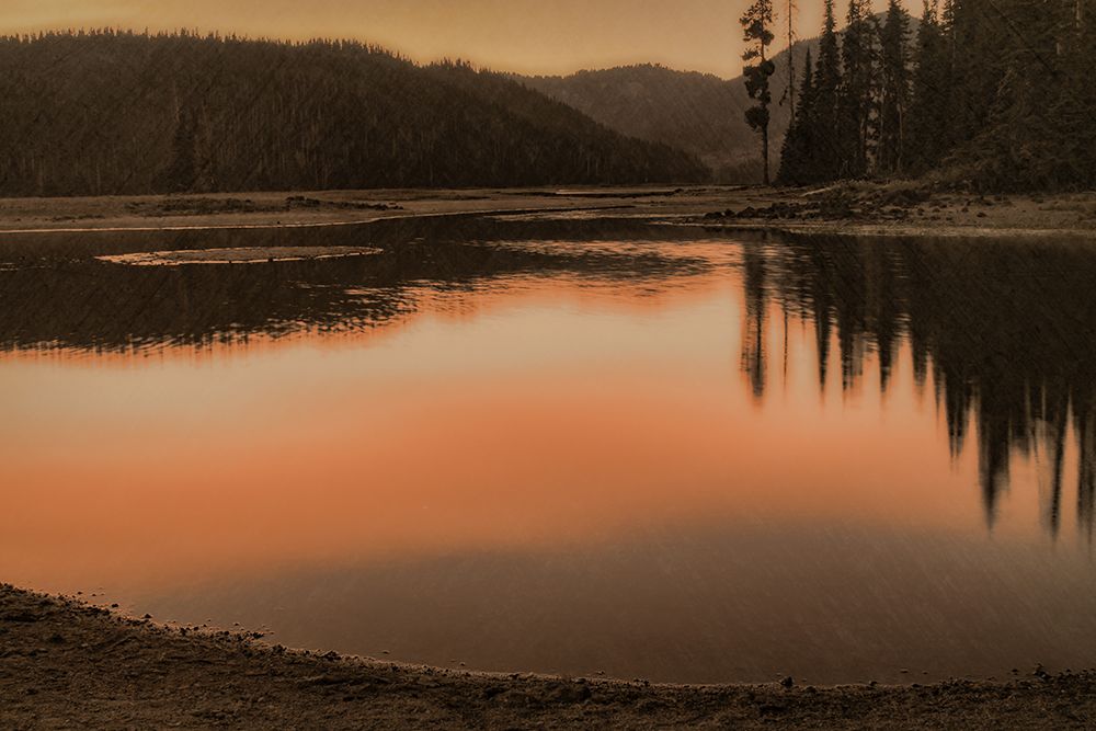 Sparks Lake Sunset art print by Don Schwartz for $57.95 CAD