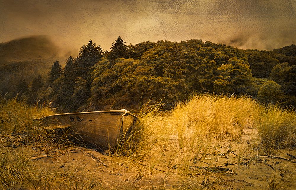 Beached Boat art print by Don Schwartz for $57.95 CAD