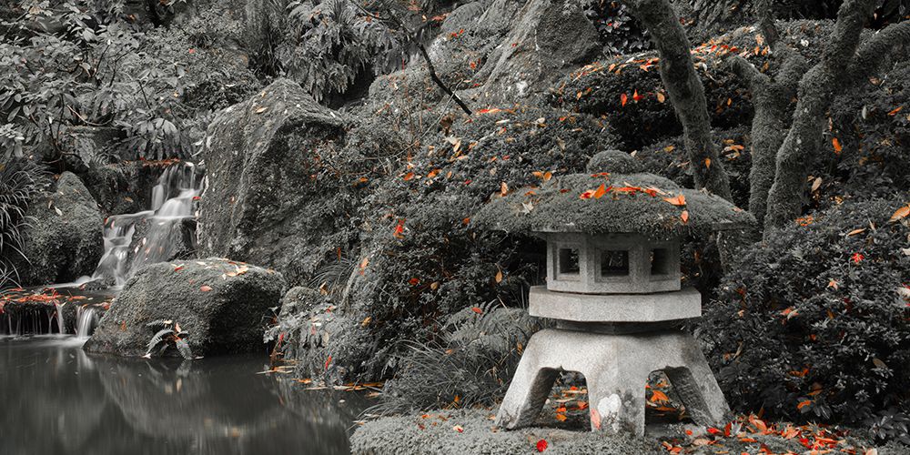 Lantern Along the Pond art print by Don Schwartz for $57.95 CAD