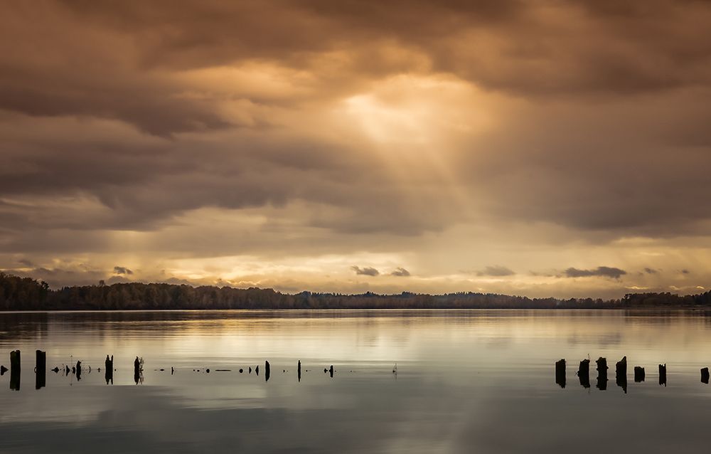 Columbia River Morning art print by Don Schwartz for $57.95 CAD