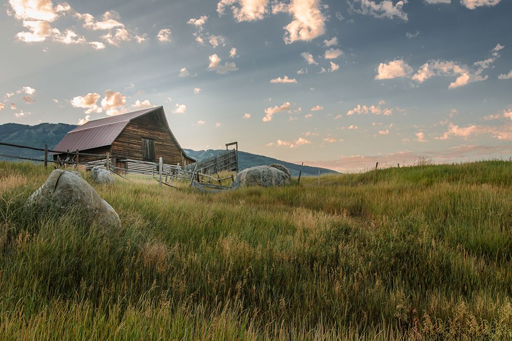Steamboat Barn in Summer art print by Don Schwartz for $57.95 CAD