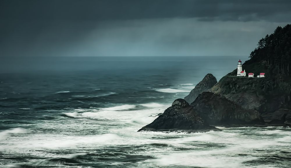 Heceta Head Lighthouse art print by Don Schwartz for $57.95 CAD