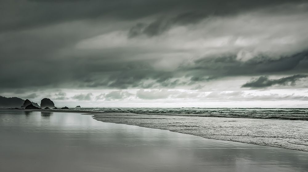 Distant Sea Stacks Along the Coast art print by Don Schwartz for $57.95 CAD