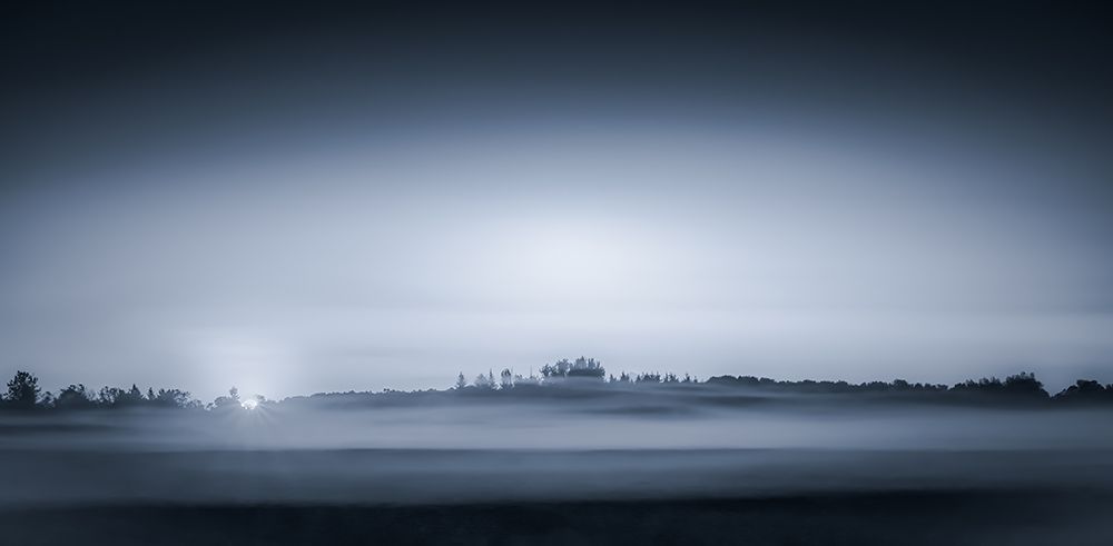 Sun Peeking over the Horizon art print by Don Schwartz for $57.95 CAD