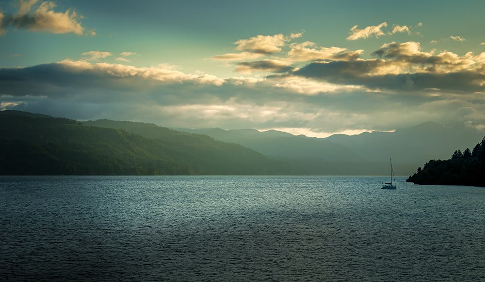 Sailboat on the Columbia art print by Don Schwartz for $57.95 CAD