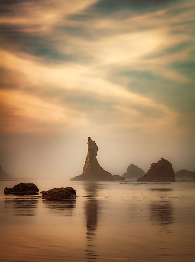 Coastal Morning Sky art print by Don Schwartz for $57.95 CAD
