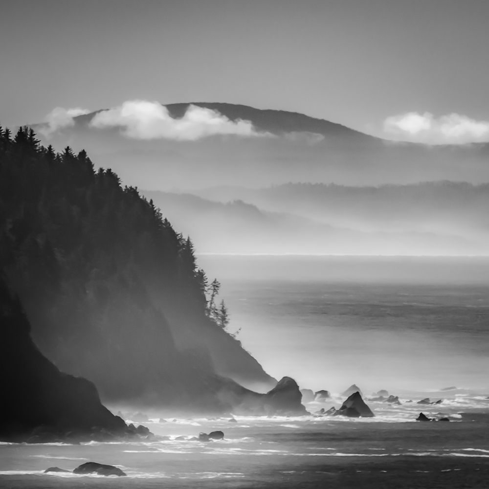 California Coastline BW art print by Don Schwartz for $57.95 CAD