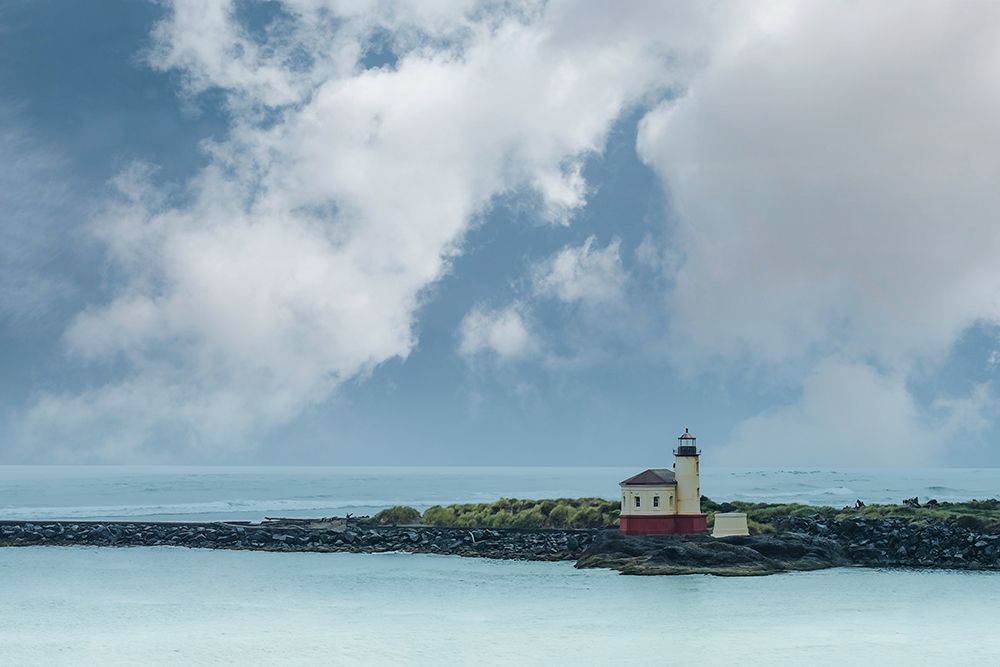 Coquille River Lighthouse II art print by Don Schwartz for $57.95 CAD