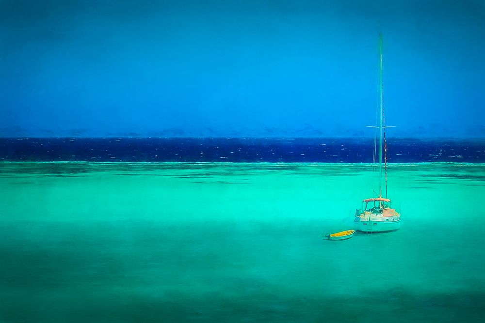 Grenadines Sailboat art print by Don Schwartz for $57.95 CAD