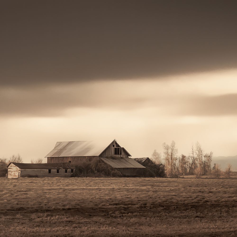 Barn at the End of the Road II art print by Don Schwartz for $57.95 CAD