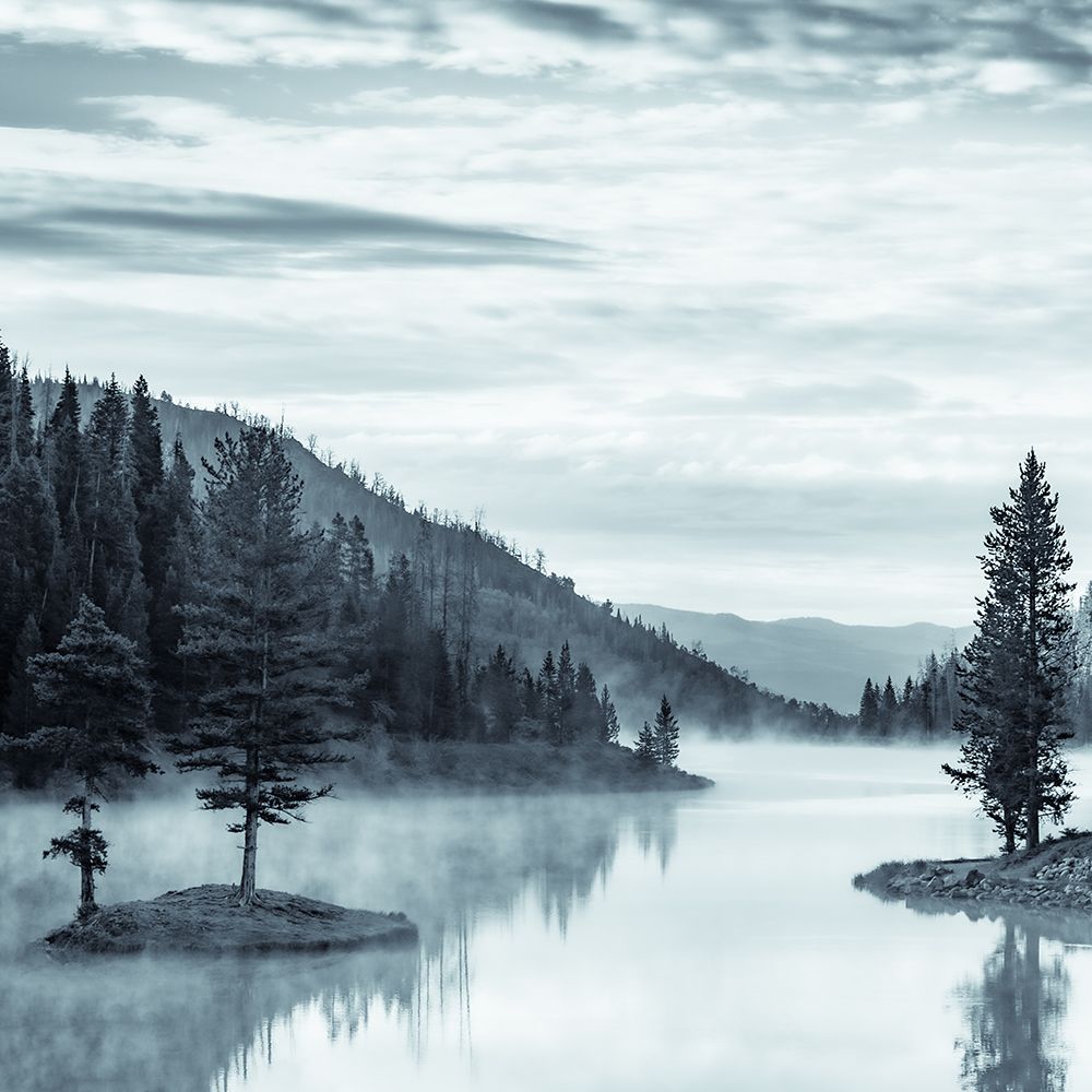 Mist on the Lake art print by Don Schwartz for $57.95 CAD