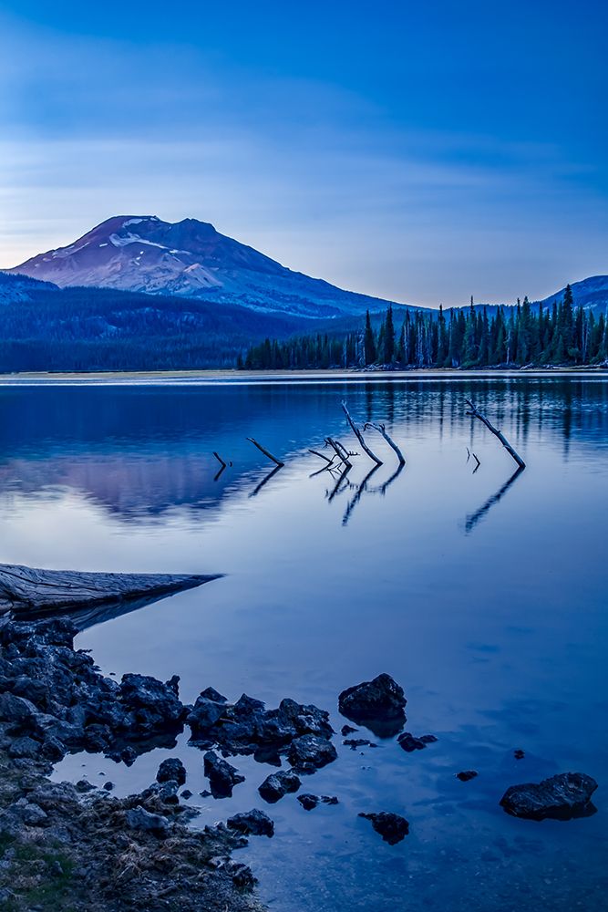 Sparks Lake Evening art print by Don Schwartz for $57.95 CAD