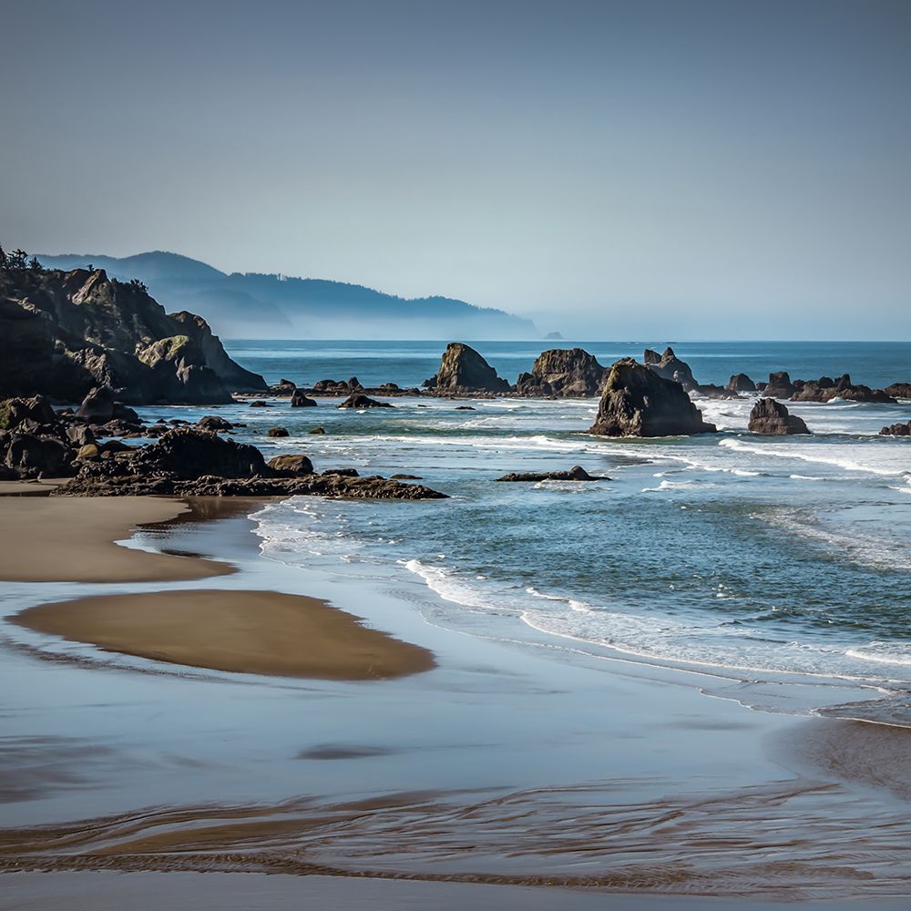 Sea Stacks in the Waves art print by Don Schwartz for $57.95 CAD