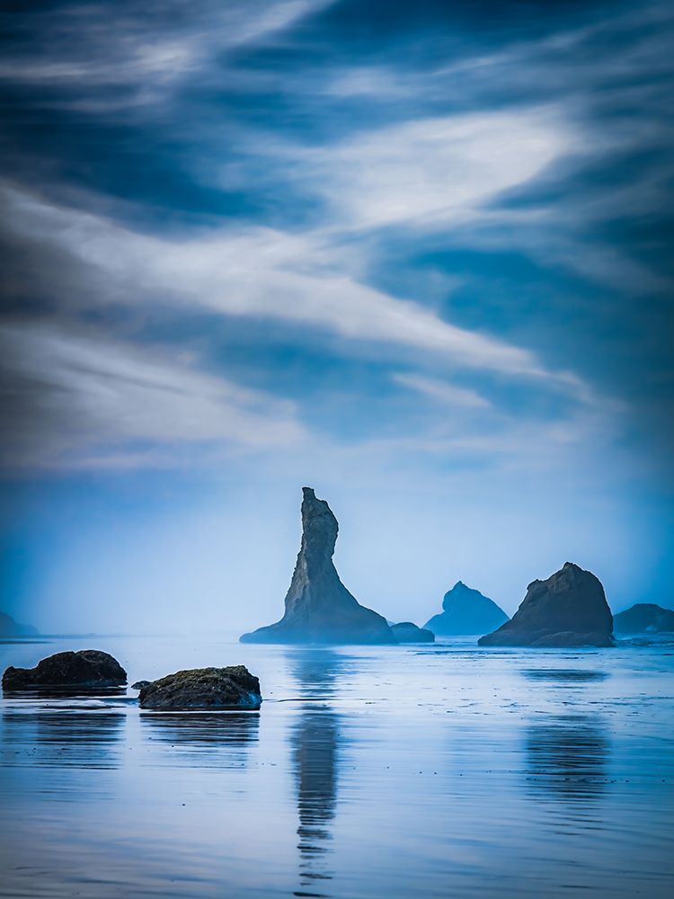 Bandon Morning Sky art print by Don Schwartz for $57.95 CAD