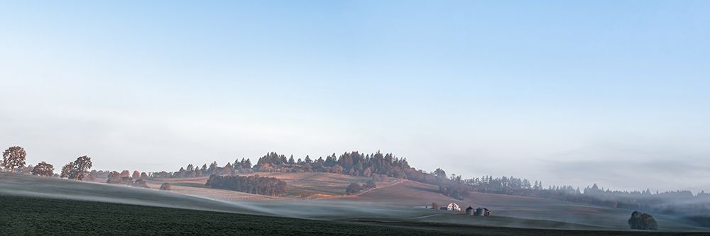 Farmhouse in the Mist art print by Don Schwartz for $57.95 CAD
