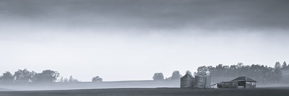 Rustic Field and Fog art print by Don Schwartz for $57.95 CAD