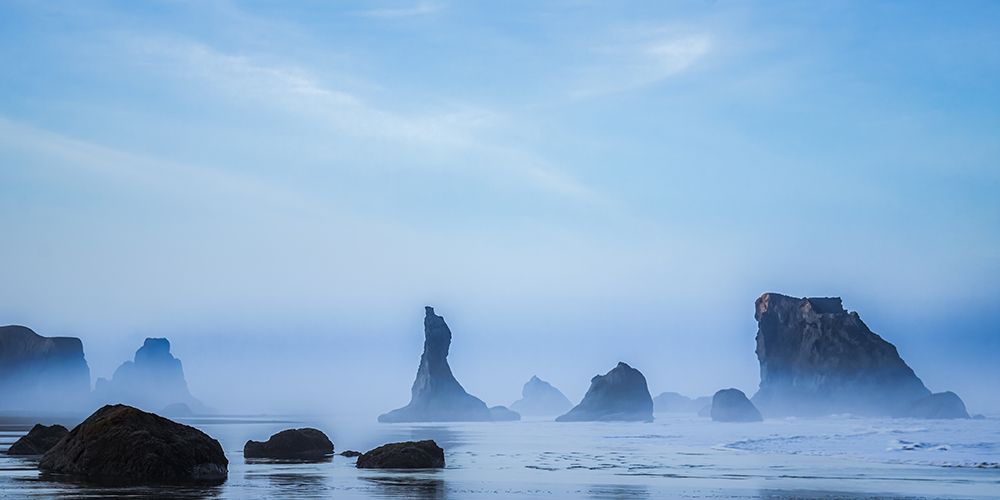 Bandon Coastal Sunrise art print by Don Schwartz for $57.95 CAD
