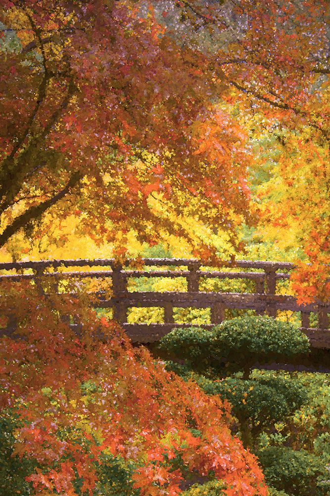 Garden Bridge art print by Don Schwartz for $57.95 CAD